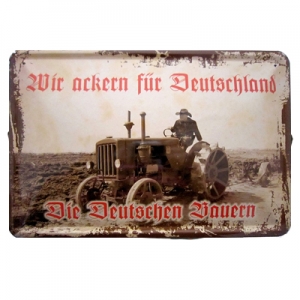 Schilder - Emaille / Blech & Holz