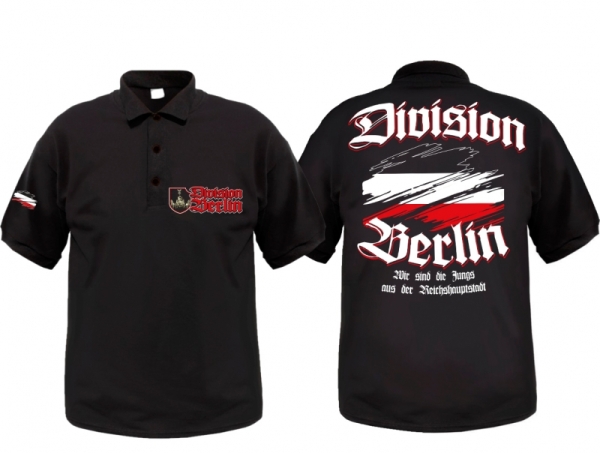 Polo-Shirt - Division Berlin - Quadriga Polo-Shirt - Division Berlin - Quadriga