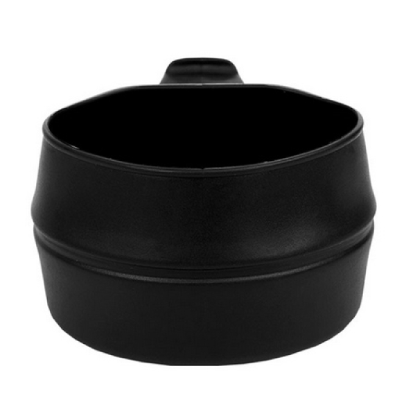 Faltbare Tasse - schwarz - 200ml Faltbare Tasse - schwarz - 200ml