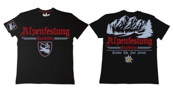 Premium Shirt - Alpenfestung - schwarz Premium Shirt - Alpenfestung - schwarz