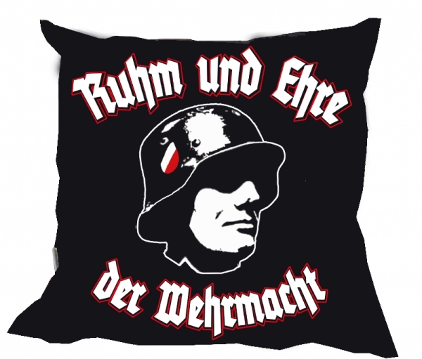 Kissen - Ruhm und Ehre - Landserkopf Kissen - Ruhm und Ehre - Landserkopf