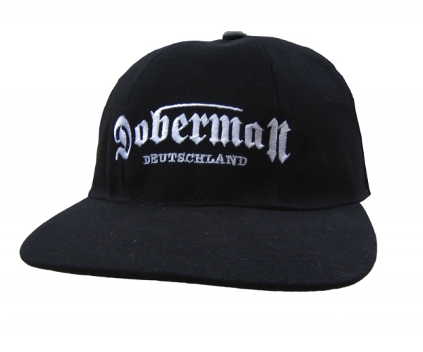 Doberman - Cap - schwarz Doberman - Cap - schwarz