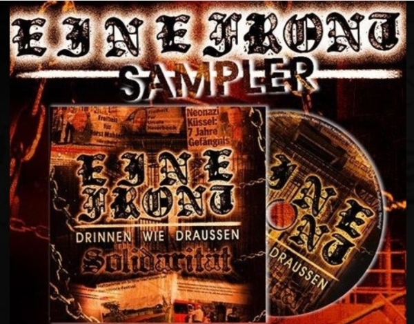 EINE FRONT - DRINNEN WIE DRAUSSEN - SAMPLER CD EINE FRONT - DRINNEN WIE DRAUSSEN - SAMPLER CD