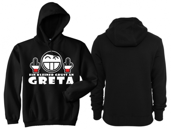 Frauen - Kapuzenpullover - Gruß an Greta Frauen - Kapuzenpullover - Gruß an Greta
