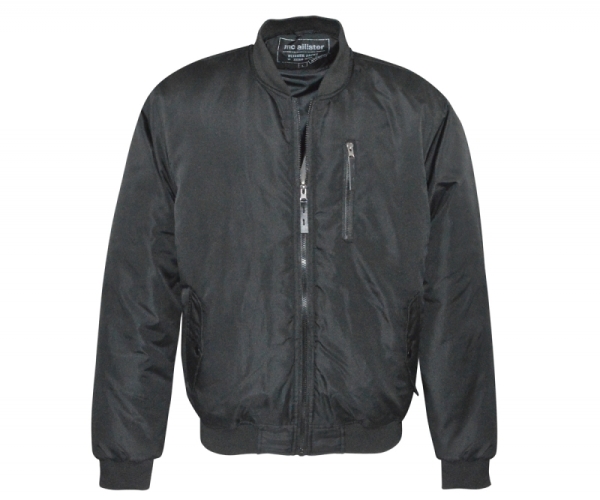 Zero One Flieger Jacke - schwarz Zero One Flieger Jacke - schwarz
