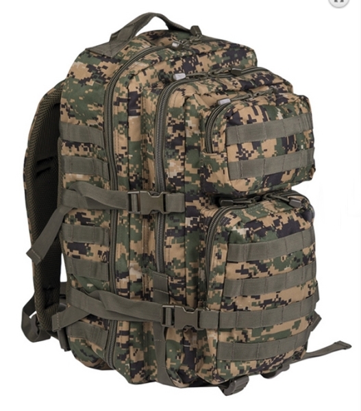Rucksack - US ASSAULT PACK LG - DIGITAL W/L Rucksack - US ASSAULT PACK LG - DIGITAL W/L