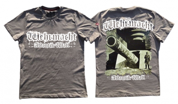 Premium Shirt - WS - Atlantikwall - grau Premium Shirt - WS - Atlantikwall - grau