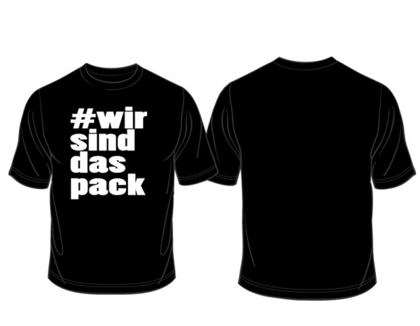Frauen T-Shirt - Wir sind das Pack Frauen T-Shirt - Wir sind das Pack