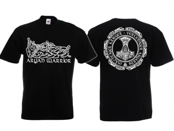 T-Hemd - Aryan Warrior - Hammer T-Hemd - Aryan Warrior - Hammer