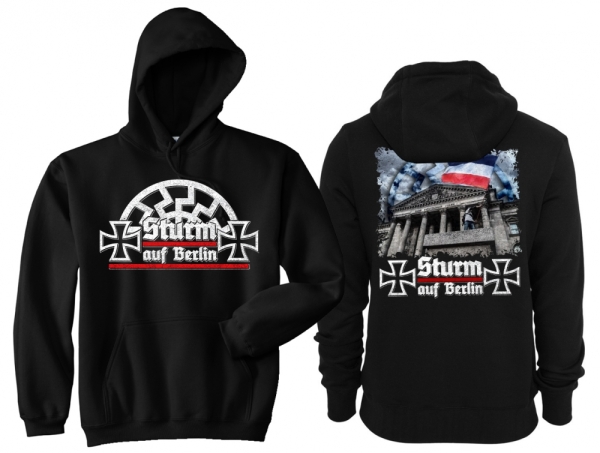 Frauen - Kapuzenpullover - Sturm auf Berlin Frauen - Kapuzenpullover - Sturm auf Berlin
