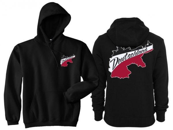 Frauen - Kapuzenpullover - Deutschland - Karte Frauen - Kapuzenpullover - Deutschland - Karte