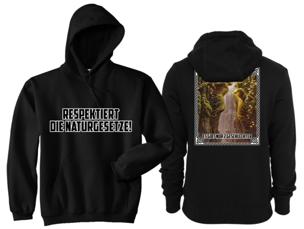 Kapuzenpullover - Respektiert die Naturgesetze Kapuzenpullover - Respektiert die Naturgesetze