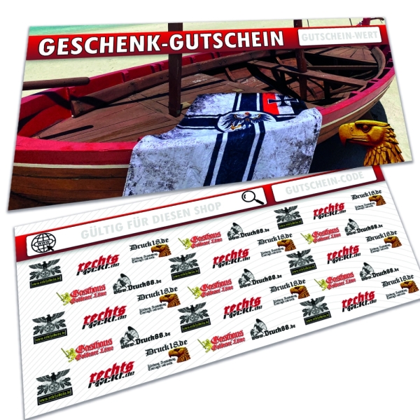 Gutschein - Druck18 - 110€ Gutschein - Druck18 - 110€