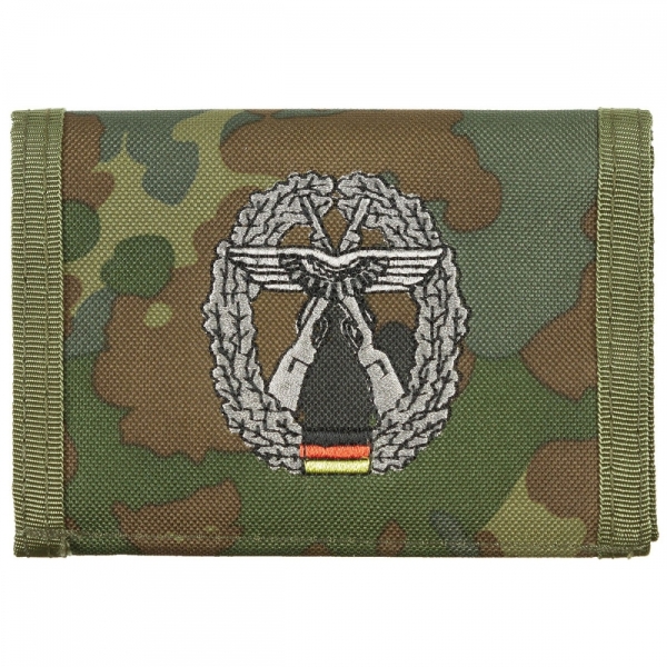 Portmonee - flecktarn - LW Sicherungstruppe Portmonee - flecktarn - LW Sicherungstruppe