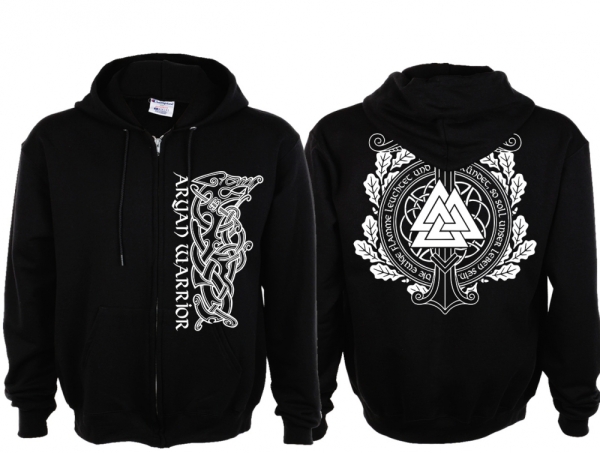Kapuzenjacke - Aryan Warrior - Irminsul Kapuzenjacke - Aryan Warrior - Irminsul