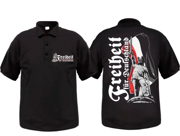 Polo-Shirt - Freiheit für Deutschland Polo-Shirt - Freiheit für Deutschland