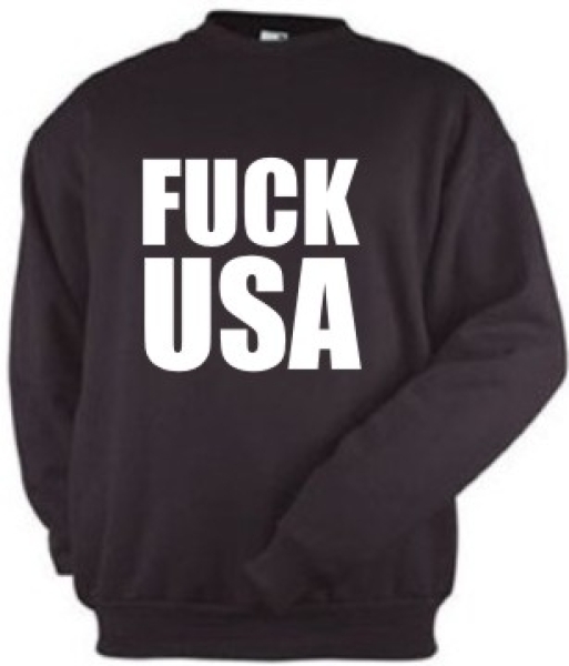 Pullover - Fuck USA Pullover - Fuck USA