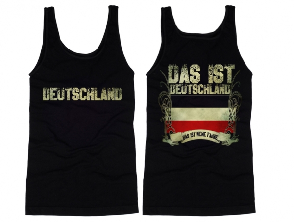 Muskelshirt/Tank Top - Meine Fahne - schwarz-weiß-rot Muskelshirt/Tank Top - Meine Fahne - schwarz-weiß-rot