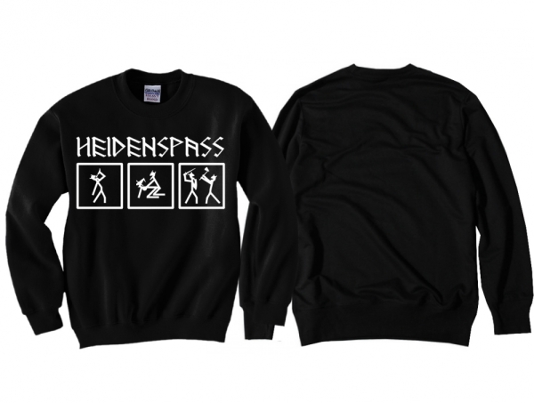 Pullover - Heidenspass - schwarz Pullover - Heidenspass - schwarz