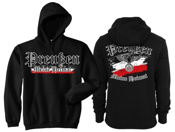Frauen - Kapuzenpullover - Meine Heimat - Preußen Frauen - Kapuzenpullover - Meine Heimat - Preußen
