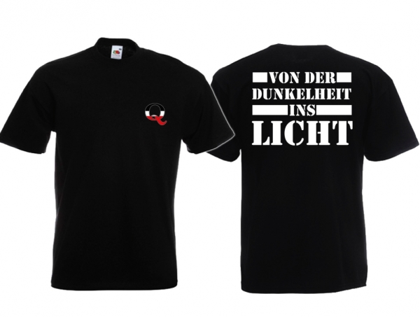 T-Hemd - Q Anon - Von der Dunkelheit ins Licht T-Hemd - Q Anon - Von der Dunkelheit ins Licht