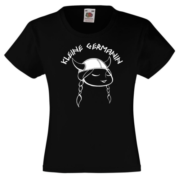 Kinder T-Shirt - Kleine Germanin - schwarz Kinder T-Shirt - Kleine Germanin - schwarz