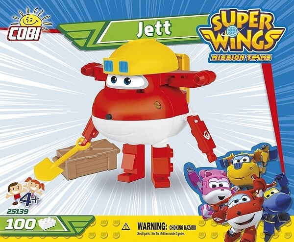 Bausatz - Super Wings - Jett 100 Bausatz - Super Wings - Jett 100