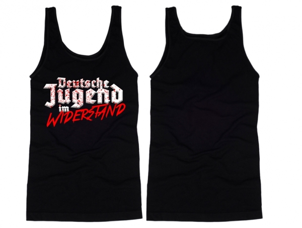 Muskelshirt/Tank Top - Deutsche Jugend im Widerstand - schwarz Muskelshirt/Tank Top - Deutsche Jugend im Widerstand - schwarz