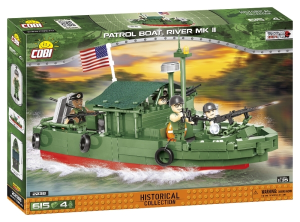 Bausatz - Vietnamkrieg - Patrouillen Boot - PBR 31 MK II Bausatz - Vietnamkrieg - Patrouillen Boot - PBR 31 MK II