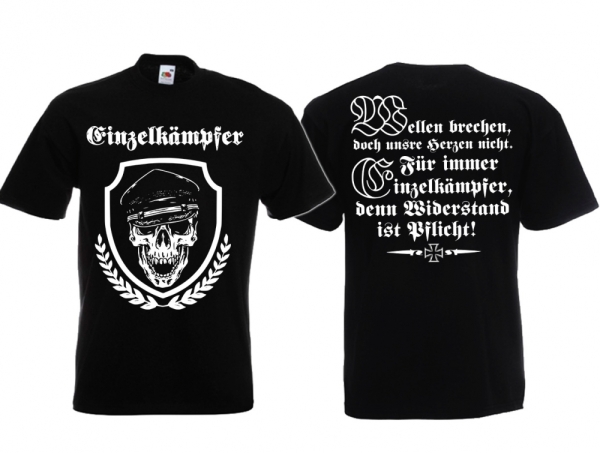 Kinder T-Shirt - Einzelkämpfer - Motiv 2 Kinder T-Shirt - Einzelkämpfer - Motiv 2