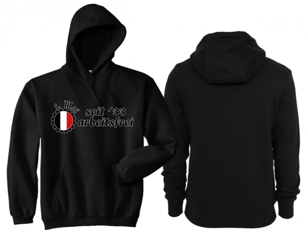 Frauen - Kapuzenpullover - 1. Mai - schwarz Frauen - Kapuzenpullover - 1. Mai - schwarz