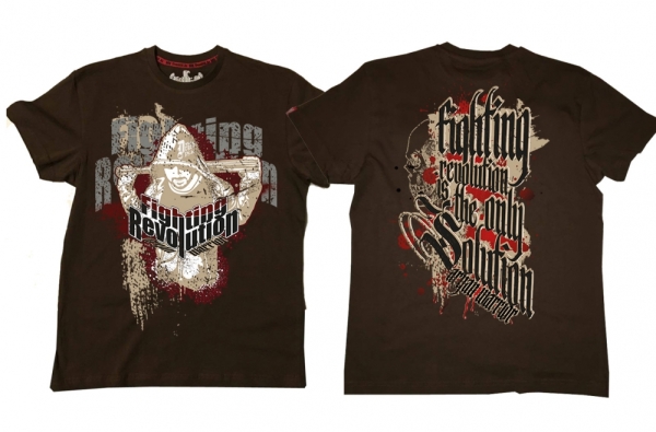 Premium Shirt - Aryan Warrior - Fighting Revolution - braun Premium Shirt - Aryan Warrior - Fighting Revolution - braun