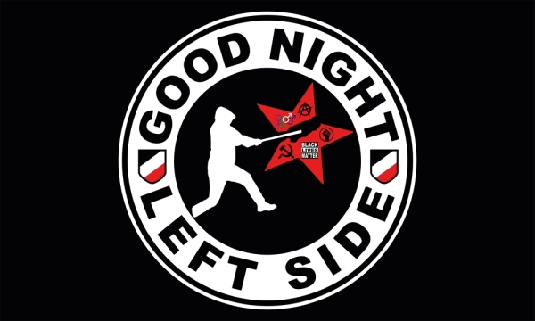 Good Night left Side - Motiv 2 - Aufkleber Paket 100 Stück Good Night left Side - Motiv 2 - Aufkleber Paket 100 Stück