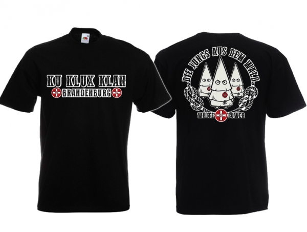 Frauen T-Shirt - KKK - Die Jungs aus dem Wald - Brandenburg - Motiv 1 Frauen T-Shirt - KKK - Die Jungs aus dem Wald - Brandenburg - Motiv 1
