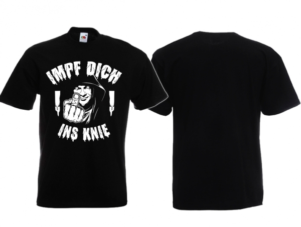 Frauen T-Shirt - Impf dich ins Knie Frauen T-Shirt - Impf dich ins Knie