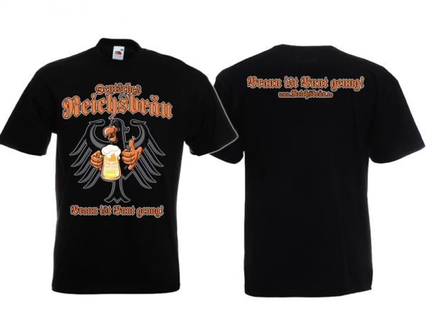 T-Hemd - Deutsches Reichsbräu - Bundesbier-Adler T-Hemd - Deutsches Reichsbräu - Bundesbier-Adler