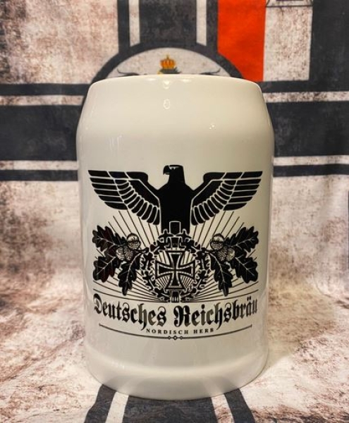 Bierkrug - Deutsches Reichsbräu - nordisch herb Bierkrug - Deutsches Reichsbräu - nordisch herb