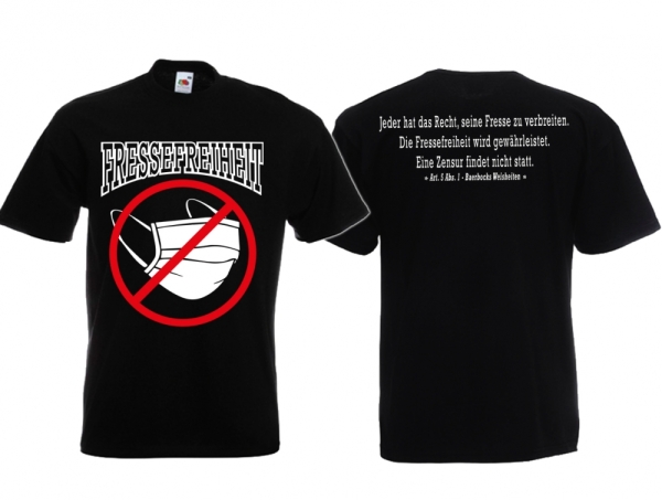 Frauen T-Shirt - Fressefreiheit Frauen T-Shirt - Fressefreiheit