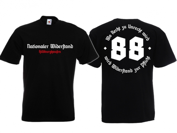 Frauen T-Shirt - Nationaler Widerstand Hildburghausen Frauen T-Shirt - Nationaler Widerstand Hildburghausen