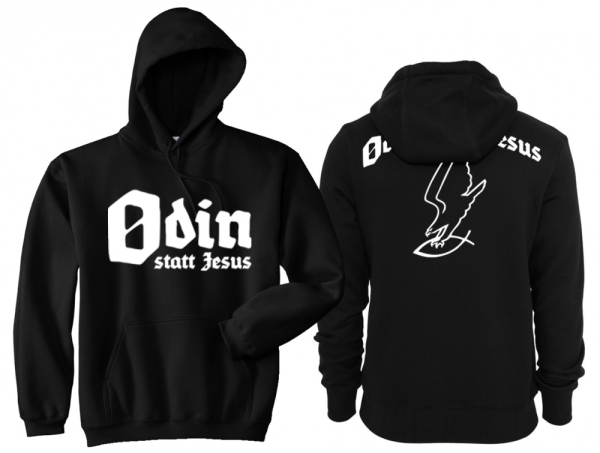 Frauen - Kapuzenpullover - Odin statt Jesus - Motiv 2 Frauen - Kapuzenpullover - Odin statt Jesus - Motiv 2