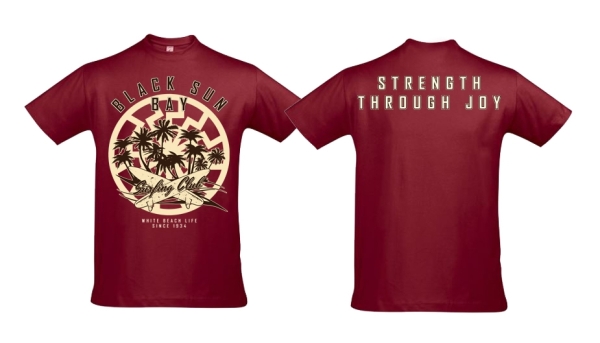 T-Hemd - Black Sun Bay - burgundy T-Hemd - Black Sun Bay - burgundy