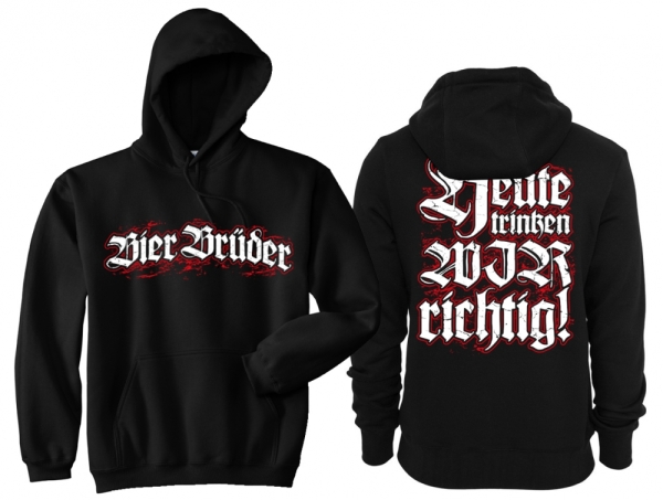 Kapuzenpullover - Bier Brüder Kapuzenpullover - Bier Brüder