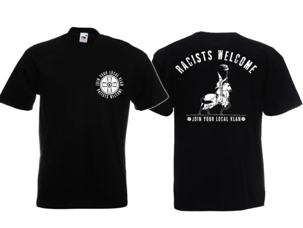 Frauen T-Shirt - Racist Welcome - Motiv 2 Frauen T-Shirt - Racist Welcome - Motiv 2