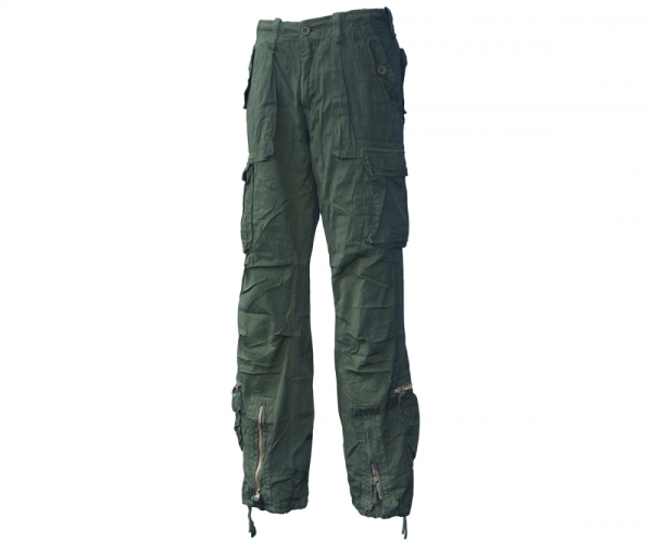 Cargo Hose - Vintage Road Star - oliv Cargo Hose - Vintage Road Star - oliv