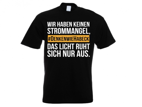 Frauen T-Shirt - #DenkenWieHabeck - Strommangel Frauen T-Shirt - #DenkenWieHabeck - Strommangel