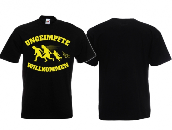 Frauen T-Shirt - Ungeimpfte Willkommen Frauen T-Shirt - Ungeimpfte Willkommen