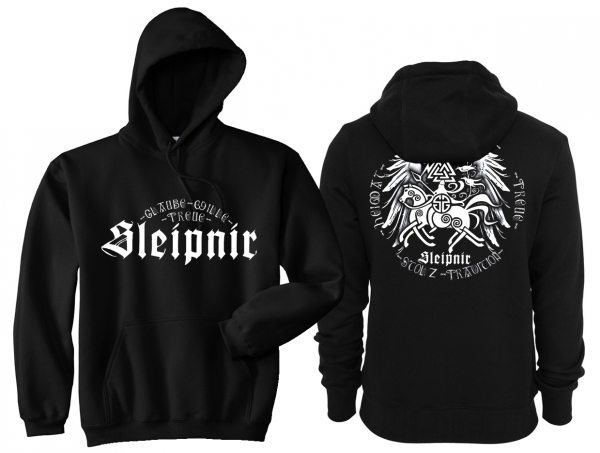 Kapuzenpullover - Sleipnir - Glaube und Wille Kapuzenpullover - Sleipnir - Glaube und Wille