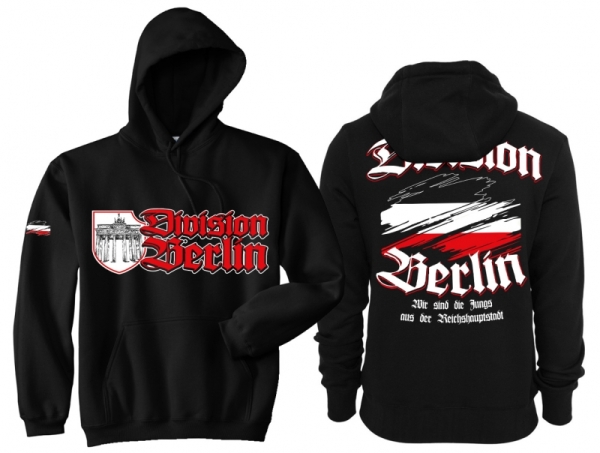 Frauen - Kapuzenpullover - Division Berlin - Brandenburger Tor Frauen - Kapuzenpullover - Division Berlin - Brandenburger Tor