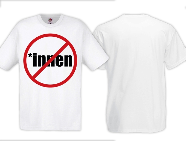 Frauen T-Shirt - *innen - weiß Frauen T-Shirt - *innen - weiß