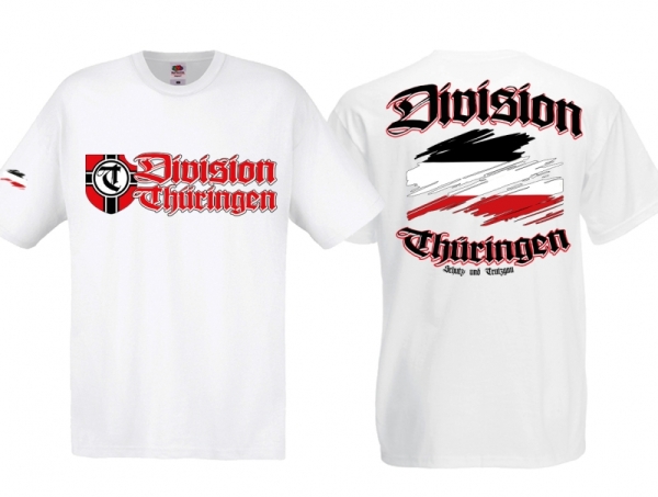 T-Hemd - Division Thüringen - weiß T-Hemd - Division Thüringen - weiß
